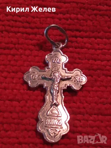 Спаси и Сохрани ПРАВОСЛАВНО СРЕБЪРНО РАЗПЯТИЕ КРЪСТ СРЕБРО 925 МАЙСТОРСКА РЪЧНА СТАРА РАБОТА 48595, снимка 11 - Антикварни и старинни предмети - 48987268