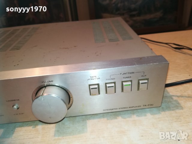 sony ta-f30 stereo amplifier 1203211234, снимка 12 - Ресийвъри, усилватели, смесителни пултове - 32132683