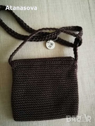 дамска чантичка марка - the sac плетена, снимка 11 - Чанти - 30387027