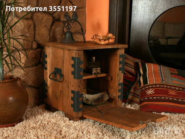 Нощно шкафче, снимка 7 - Шкафове - 52282166