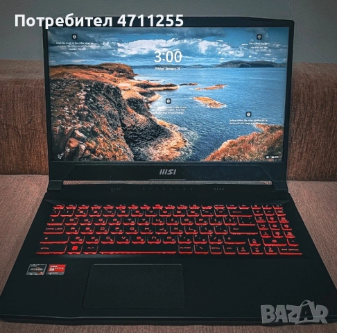 Лаптоп MSI Bravo 15 B5DD 