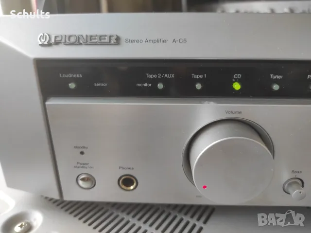 Pioneer A C5 усилвател Made in Japan, снимка 2 - Аудиосистеми - 56473188