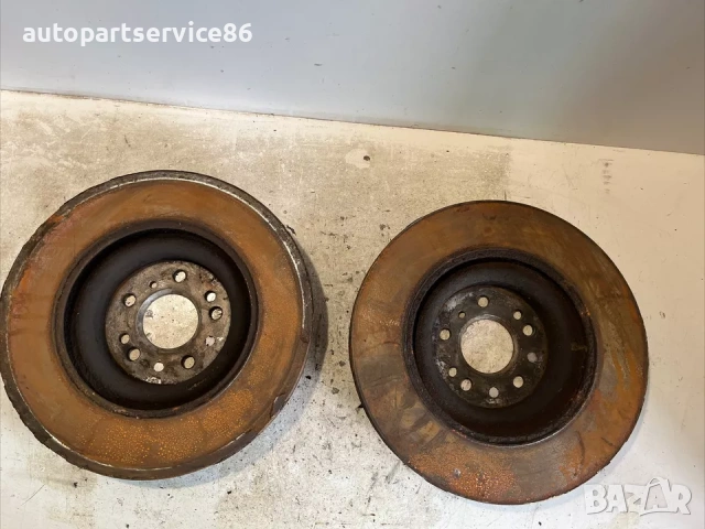 Предни спирачни дискове ляво и дясно 420 CDI за Mercedes ML W164 (2007) – много добро състояние, снимка 2 - Части - 54079573