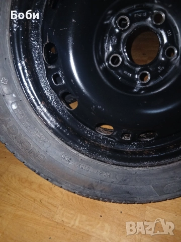 5×100 57.1ц.о.15цола с гуми на тях 195 5515, снимка 10 - Гуми и джанти - 52341942