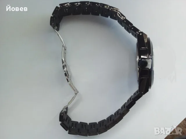 Красив мъжки часовник, изцяло в черно, снимка 2 - Мъжки - 56086797