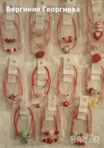 РАЗПРОДАЖБА на мартеници - решетка с над 1400 броя, снимка 13 - Други - 52902156