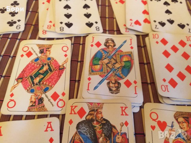 Стари карти за игра, снимка 2 - Карти за игра - 30890368
