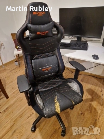 Геймърски офис стол CANYON за претапициране