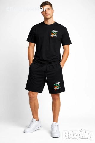 СКОРО Летен мъжки комплект BALENCIAGA / NIKE, снимка 3 - Спортни дрехи, екипи - 48044224