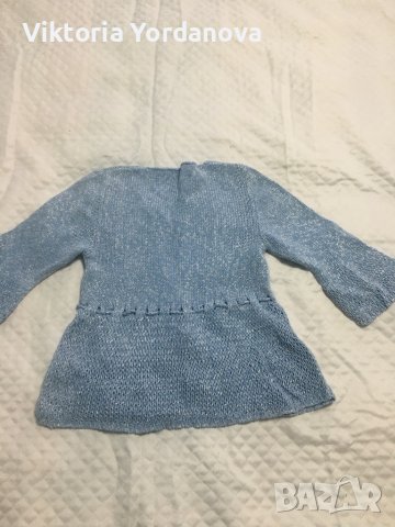 Блузка от фино плетиво хс-с, снимка 2 - Блузи с дълъг ръкав и пуловери - 44318684