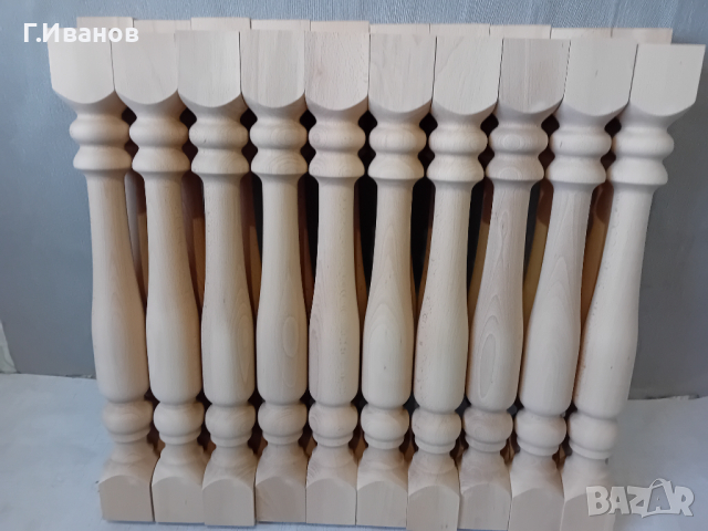 Налични! Струговани парапети и Балюстри от Дърво , снимка 15 - Дърводелски услуги - 37202484