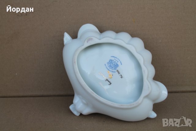 Немски порцеланов пепелник, снимка 6 - Други ценни предмети - 42154739