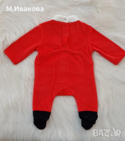 Коледен ромпър за новородено, снимка 3 - Бебешки гащеризони - 38168562