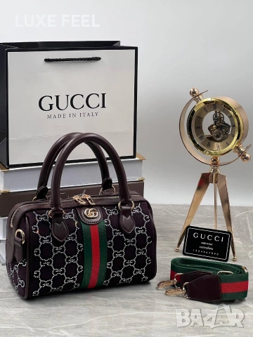 Gucci 💓 Дамски Чанти , снимка 7 - Чанти - 53287962