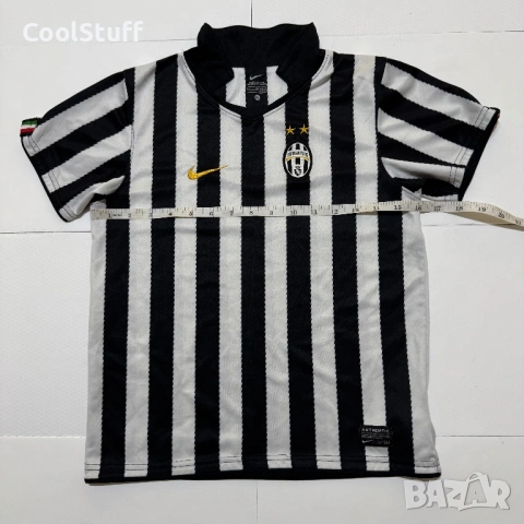 Детска Футболна Тениска Juventus Nike 2011/10 Размер 7-8 г, снимка 3 - Детски тениски и потници - 53876598