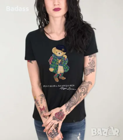 Нови дамски тениски размери XS-5XL, снимка 4 - Тениски - 49096630