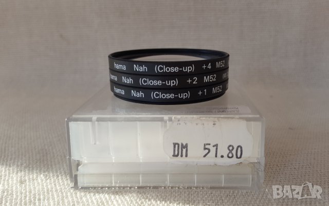 M52 Hama close-up +1,+2  lens  /макро лещи!/, снимка 2 - Обективи и филтри - 30539708