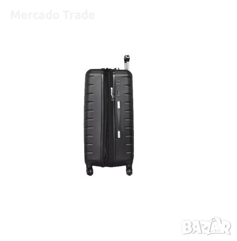 Комплект Mercado Trade, 4бр. луксозни куфари, 2052-4, ABS, Черен, снимка 3 - Куфари - 40423254