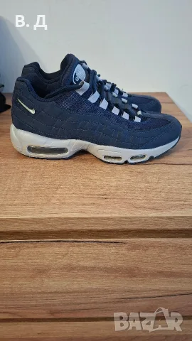 Оригинални маратонки Nike Air Max 95 (Navy Blue) – Размер 40.5 / US 7.5, Дължина на стелката: 25.5см, снимка 5 - Маратонки - 56245527