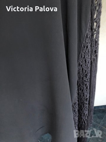 Модерна туника(рокля)с ресни,коприна, снимка 6 - Рокли - 29703075