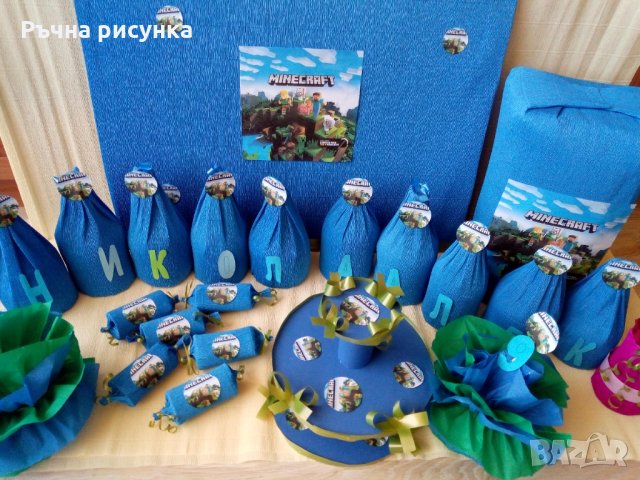 Украса тема  Майнкрафт, снимка 1