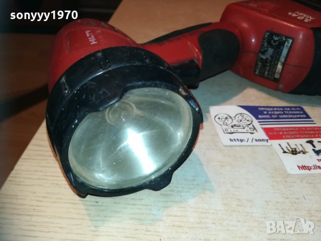 hilti+hilti-фенер+батерия-внос франция, снимка 13 - Други инструменти - 30182254