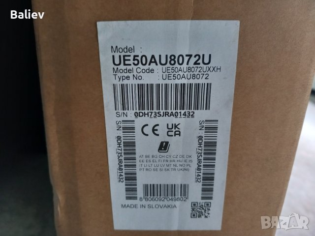 SAMSUNG UE50AU8072U, снимка 2 - Части и Платки - 42331274