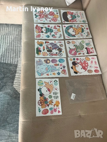 Стикери за великден, снимка 4 - Други - 53248386