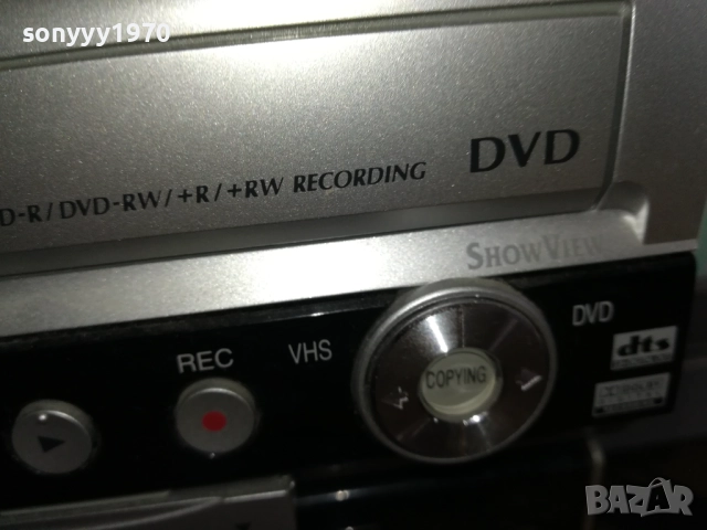 PANASONIC DMR=ES35V-VHS//DVD ВНОС SWISS 0909251447, снимка 3 - Плейъри, домашно кино, прожектори - 51653994