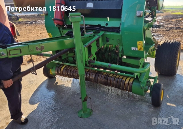 Балировачка/Сламопреса John Deere 854L, снимка 4 - Селскостопанска техника - 52540746