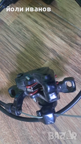 Комплект предна и задна механична с жило спирачки за диск, снимка 4 - Части за велосипеди - 51210661