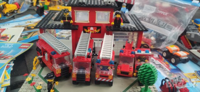 Lego legoland пожарна , снимка 2 - Конструктори - 39788165