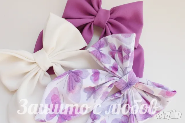 Панделка шнола, Панделка, Аксесоар за коса, шнола, снимка 6 - Аксесоари за коса - 47513522