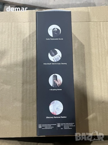 Безжичен зъбен душ, 5 дюзи и 4 режима, зъбен иригатор, 260 мл, лилав, снимка 5 - Други - 52521096