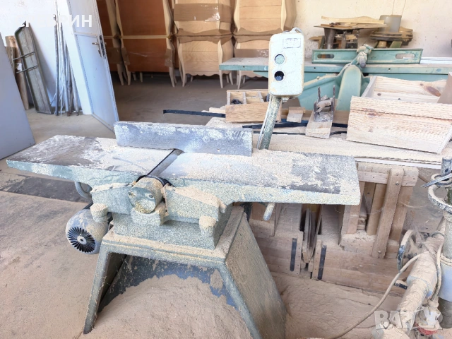 Италиански абрихт на 300 мм 3 ножа, снимка 7 - Други машини и части - 54337335