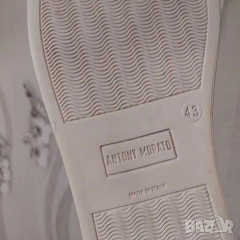кожени  Antony Morato Oxford Flat номер 43 сникърси/обувки / кецове/ маратонки , снимка 7 - Кецове - 49392705