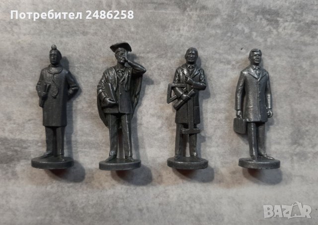 Метални фигурки - Професори от Киндер яйца