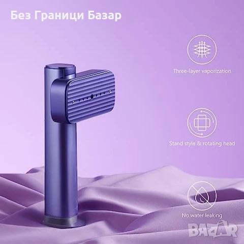 Нова Парна ютия Nesmar G5 1200W – Ръчен уред за дрехи и път гладене, снимка 6 - Ютии - 50551028