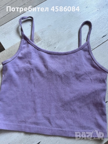 Лилав топ, размер S, снимка 1
