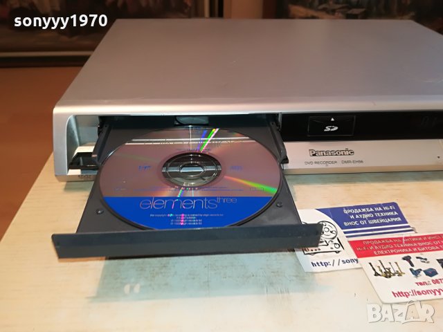 panasonic HDD/DVD recorder 0508211117, снимка 4 - Плейъри, домашно кино, прожектори - 33729301