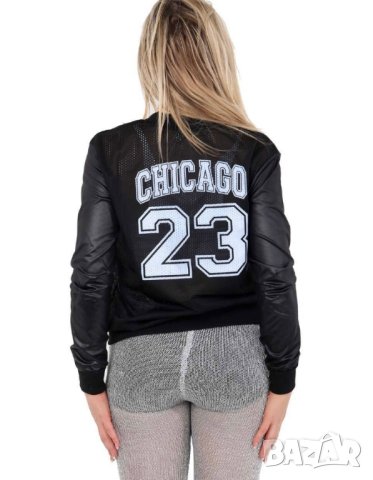 Разпродажба Дамско черно спортно яке, тънко, лятно пролетно есенно, бомбер бомбър, мрежа airtex, снимка 2 - Якета - 40729455