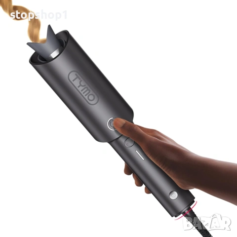 TYMO CURLPRO Автоматична въртяща се маша - Маша за коса Beach Waves, Преносима маша за коса, 500 мил