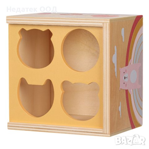 Игра Baby's Hole, Дървенa, 13x13x9 см, снимка 4 - Образователни игри - 40266535