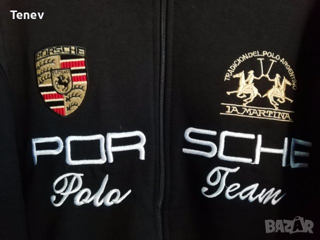 Porsche La Martina Polo Team Mannschaft оригинално горнище , снимка 3 - Спортни дрехи, екипи - 38363286