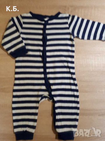 Сет за момченце H&M в тъмно синьо р-р 62/68, снимка 2 - Комплекти за бебе - 31601859