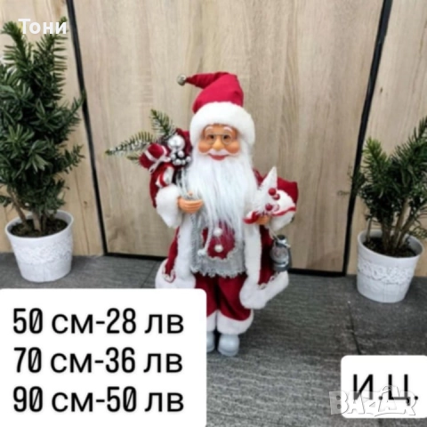 дядо Коледа , снимка 2 - Декорация за дома - 52461597