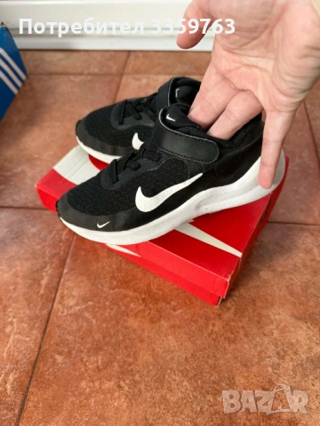 👟 Детски маратонки Adidas & Nike – №28 / 28.5 – КАТО НОВИ 👟, снимка 8 - Детски маратонки - 54299488