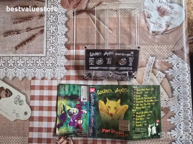 Guano Apes Proud Like A God Аудиокасета, снимка 3 - Аудио касети - 48257562