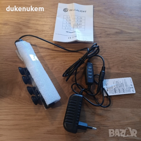 LED осветление за аквариум RGB + бяло, таймер, димируемо, 10 нива яркост, IP67, за аквариуми 20–40 с, снимка 8 - Лед осветление - 52638109