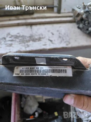 Еърбег централа Mercedes ML W163 / Компютър Airbag Мерцедес А1638600605